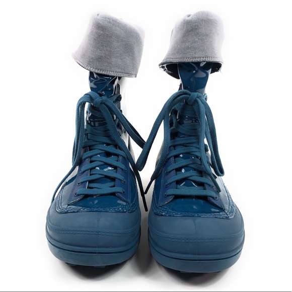 Nike Storm Warrior Retro Sneaker Boots Space Blue - Picture 5 of 8